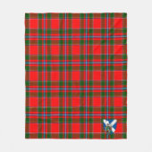 Scotts Paterson Tartan Pset Fleece Deken (Voorkant)