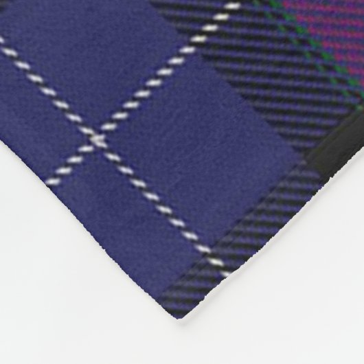 Scotts Pride of Scotland Tartan Pset Fleece Deken (Hoek)