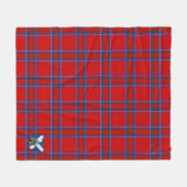 Scotts Rait Tartan Pset Fleece Deken (Voorkant (Horizontaal))