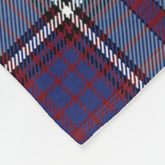 Scotts RCAF Tartan Pset Fleece Deken (Hoek)