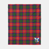 Scotts Riddell Tartan Pset Fleece Deken (Voorkant)