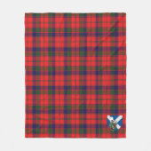 Scotts Robertson Modern Tartan Pset Fleece Deken (Voorkant)