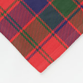 Scotts Robertson Modern Tartan Pset Fleece Deken (Hoek)