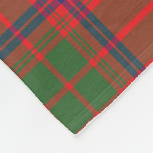 Scotts Ross ModernTartan Pset Fleece Deken (Hoek)