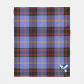 Scotts Rutherford Tartan Pset Fleece Deken (Voorkant)