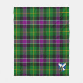Scotts Selkirk Tartan Pset Fleece Deken (Voorkant)
