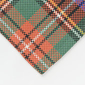 Scotts Stewart Royal Ancient Tartan Pset Fleece Deken (Hoek)