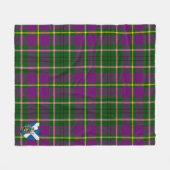 Scotts Taylor Tartan Pset Fleece Deken (Voorkant (Horizontaal))