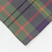 Scotts Taylor Weathered Tartan Plaid Fleece Deken (Hoek)