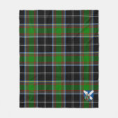 Scotts Webster Tartan Pset Fleece Deken (Voorkant)
