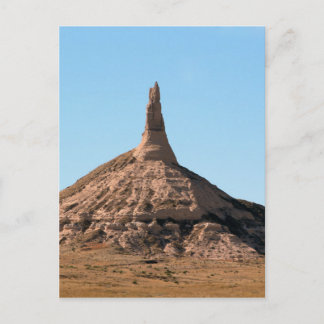 Scottsbluff Nebraska Chimney Rock Spire Briefkaart