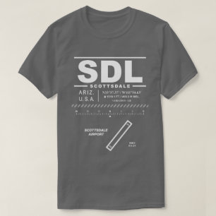 Scottsdale Airport SDL T-shirt
