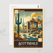 Scottsdale, Arizona | Briefkaart (Voorkant / Achterkant)