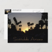 Scottsdale, Arizona briefkaart (Voorkant / Achterkant)