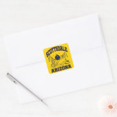 Scottsdale, Arizona Vierkante Sticker (Envelop)