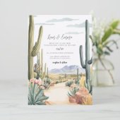 Scottsdale Arizona Wedding Invitation (Debout devant)