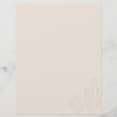 Scottsdale Bachelorette Weekendschema (Achterkant)