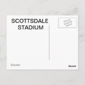 Scottsdale Stadium Briefkaart (Achterkant)