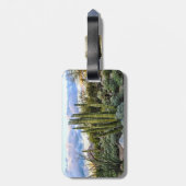 Scottsdale succulent Sunset Bagagelabel (Achterkant verticaal)