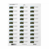 Scottsdale Succulent Sunset Etiket (Full Sheet)