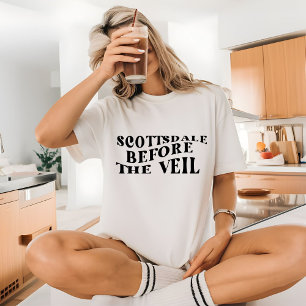 Scottsdale voor de sluier bachelorette party t-shirt