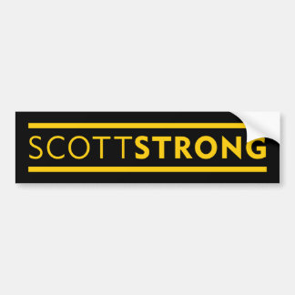 SCOTTSTRONG BUMPERSTICKER