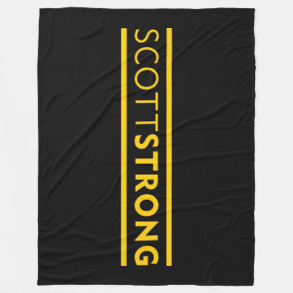 SCOTTSTRONG FLEECE BLANKET DEKEN