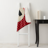 Scotty Dog Sherpa Blanket Deken (In situ)