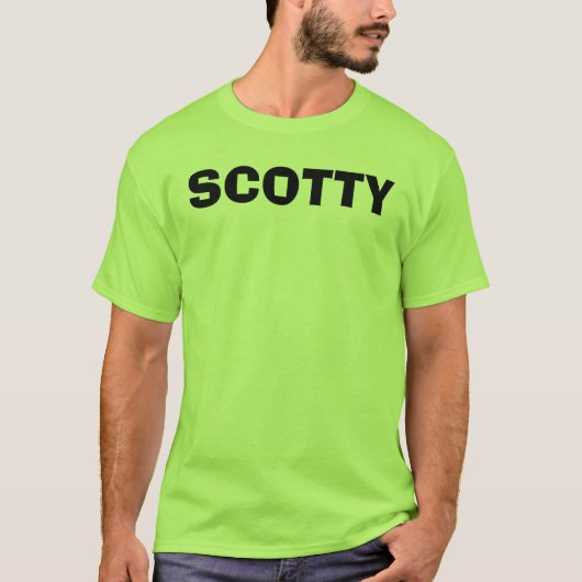SCOTTY LOGO T-SHIRT (Voorkant)