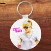 Scotty Vanity Flower Sleutelhanger (Voorkant)