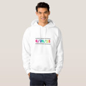 SCOTUS-datum Hoodie (Voorkant volledig)