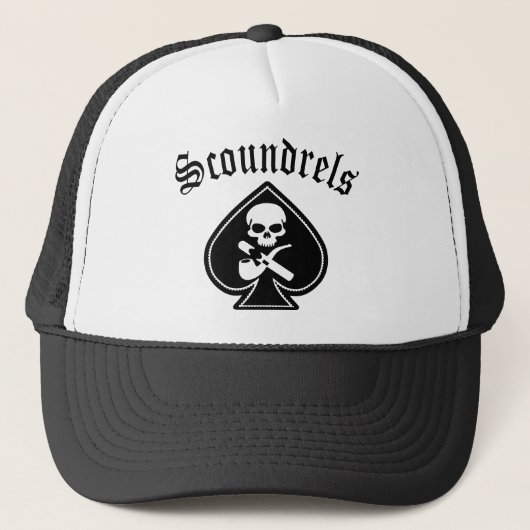 Scoundrels Trucker Hat Trucker Pet (Voorkant)