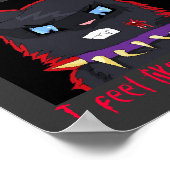 Scourge voelt als een monster! poster (Hoek)