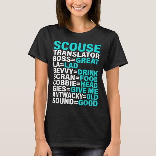 Scouse Accent Translator Funny Liverol  T-shirt (Voorkant)