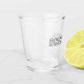 Scouser Shot Glas (Links)