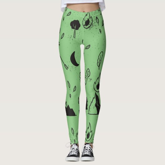 Scout Adventure Elements Patroon Leggings (Voorkant)