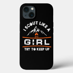 Scout als een meisje proberen bij te houden iPhone 13 hoesje