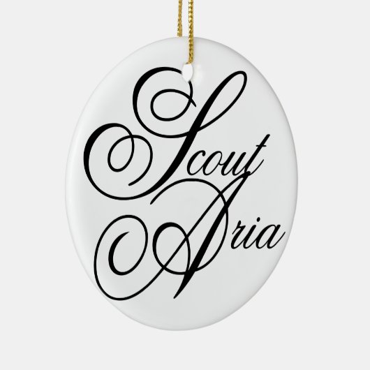 Scout Aria Keramisch Ornament (Rechts)