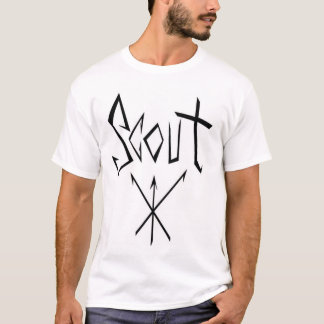 scout de band aan shirt