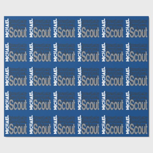 Scout Extraordinaire CUSTOM Cadeaupapier (Zoom)