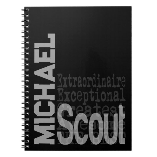 Scout Extraordinaire CUSTOM Notitieboek (Voorkant)