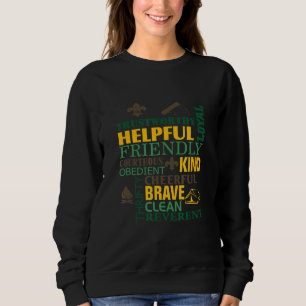 Scout Law Scouting Novelty Trui
