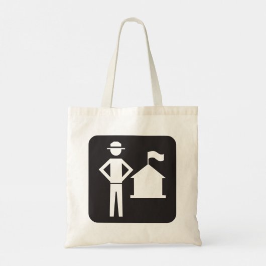 Scout Leader-Canvas tas (Achterkant)