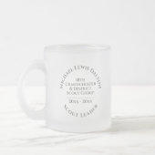 Scout Leader Frosted Glass Coffee Mok (Links)