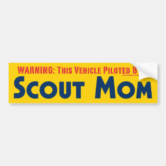 Scout Ma (gele) Bumpersticker
