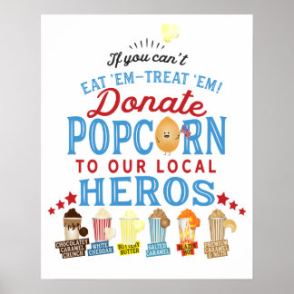 Scout Popcorn Poster voor Cub