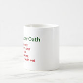 Scouter Oath Coffee Mok (Spoof op de Eath Scout) (Center)