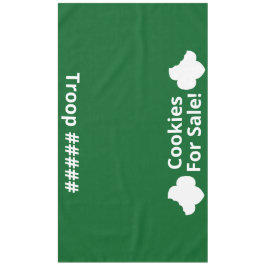 Scouting Cookies te koop & Troop tafelkleed