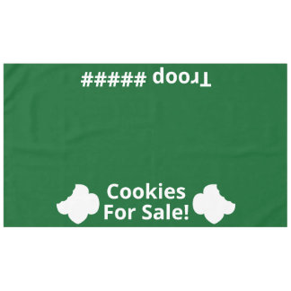 Scouting Cookies te koop & Troop tafelkleed