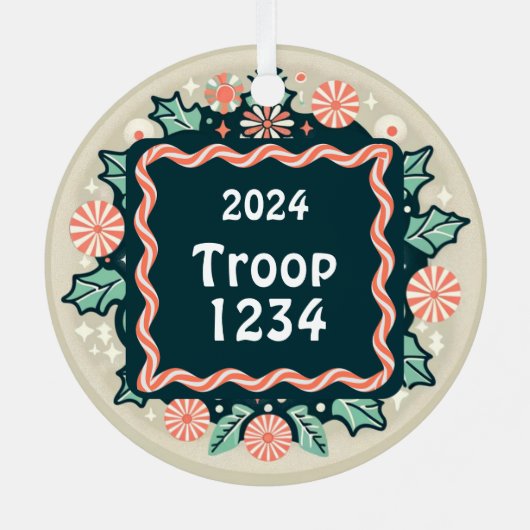 Scouting in mijn Daisy tijdperk Metalen Ornament (Achterkant)